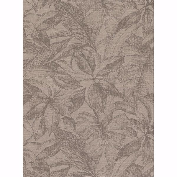 Picture of Simone Light Brown Tropical Wallpaper
