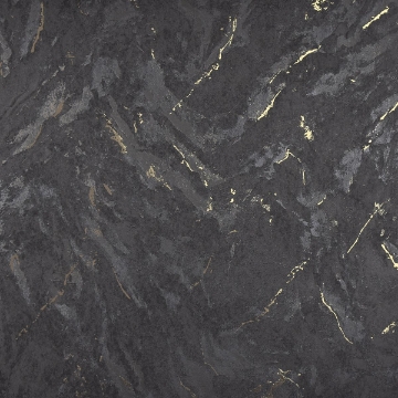 Picture of Titania Black Marble Texture Wallpaper