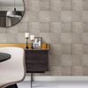 Picture of Vela Taupe Distressed Geometric Wallpaper