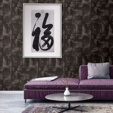 Show details for Ozone Black Texture Wallpaper