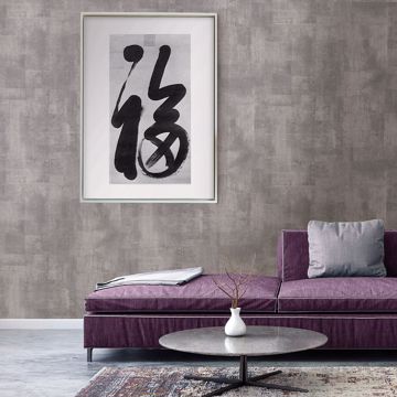 Show details for Ozone Silver Texture Wallpaper
