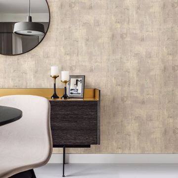 Show details for Ozone Taupe Texture Wallpaper