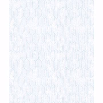 Picture of Kendall Teal Honeycomb Geometric Wallpaper