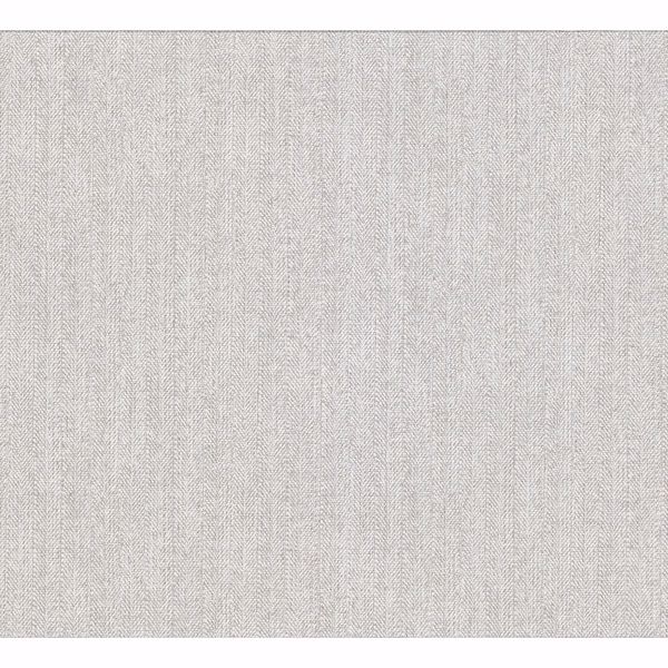 2959-AWNEW-1065 - Soyer Light Grey Woven Texture Wallpaper - by Brewster