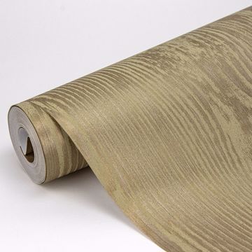 Show details for Jaxson Gold Faux Wood Wallpaper