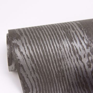 Show details for Jaxson Metallic Faux Wood Wallpaper