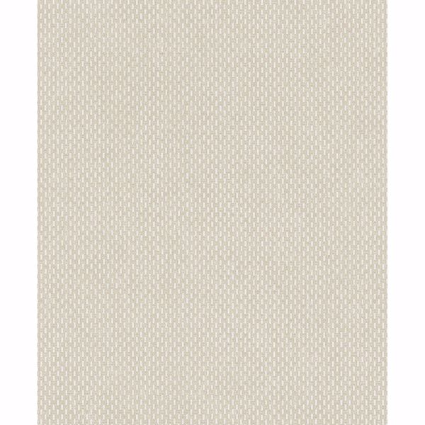 Picture of Pearson Wheat Distressed Geometric Wallpaper
