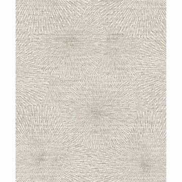 Picture of Zion Taupe Starburst Wallpaper