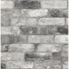 Picture of Grey London Brick Peel and Stick Wallpaper