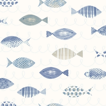 Picture of Key West Blue Sea Fish Wallpaper