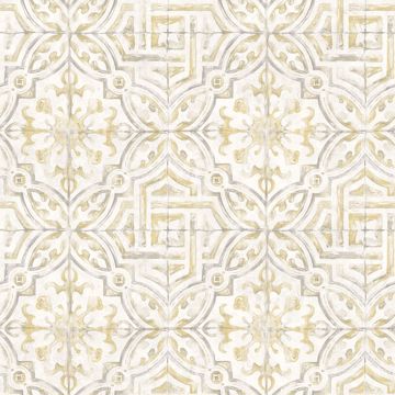 Picture of Sonoma Yellow Beach Tile Wallpaper