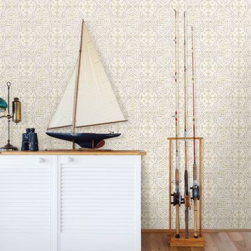 Show details for Sonoma Yellow Beach Tile Wallpaper