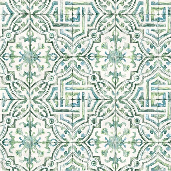 Picture of Sonoma Green Beach Tile Wallpaper