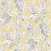 Picture of Mangrove Yellow Botanical Wallpaper