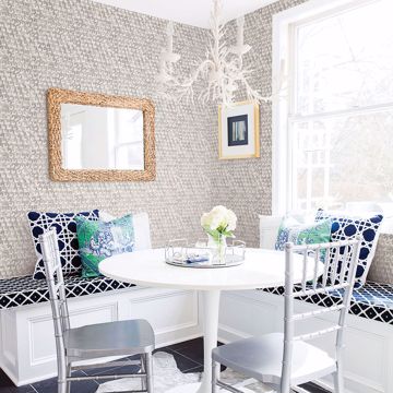 Show details for Saltwater Grey Wave Wallpaper