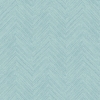 Picture of Caladesi Aqua Faux Linen Wallpaper