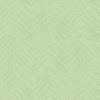 Picture of Caladesi Green Faux Linen Wallpaper