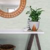 Picture of Waverly Teal Faux Grasscloth Wallpaper