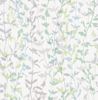 Picture of Thea Green Floral Trail Wallpaper- Scott Living