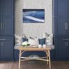 Picture of Thea Green Floral Trail Wallpaper- Scott Living