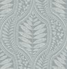 Picture of Juno Teal Ogee Wallpaper- Scott Living