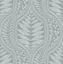 Picture of Juno Teal Ogee Wallpaper- Scott Living
