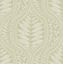 Picture of Juno Green Ogee Wallpaper- Scott Living