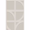 Picture of Shapes Silver Curved Trellis Wallpaper