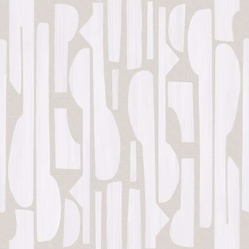 Show details for White Linen Tapestry Wall Mural