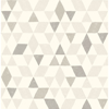 Picture of Harold Grey Geometric Wallpaper