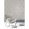 Picture of Benson Grey Marble Triangle Wallpaper