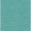Picture of Exhale Turquoise Woven Texture Wallpaper