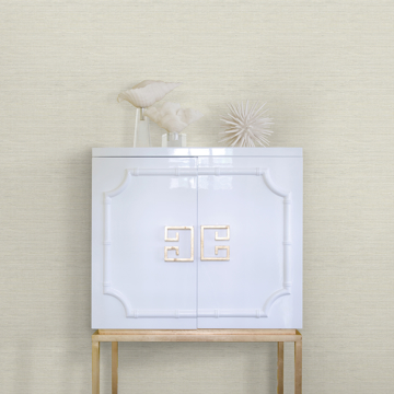 Show details for Agave Light Grey Imitation Grasscloth Wallpaper