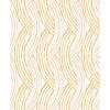 Picture of Zamora Yellow Brushstrokes Wallpaper