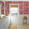 Picture of Alfresco Pink Tropical Palm Wallpaper