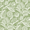 Picture of Alma Green Tropical Floral Wallpaper