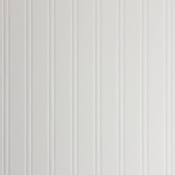 Show details for Beadboard Wood Panel Paintable Wallpaper