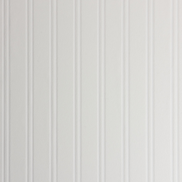 Beadboard Wood Panel Paintable Wallpaper 