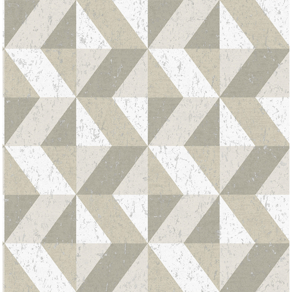 Picture of Cerium Dark Grey Concrete Geometric Wallpaper