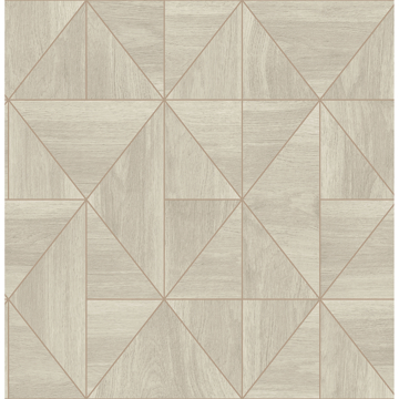 Picture of Cheverny Grey Wood Tile Wallpaper