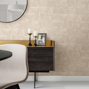 Show details for Cheverny Grey Wood Tile Wallpaper