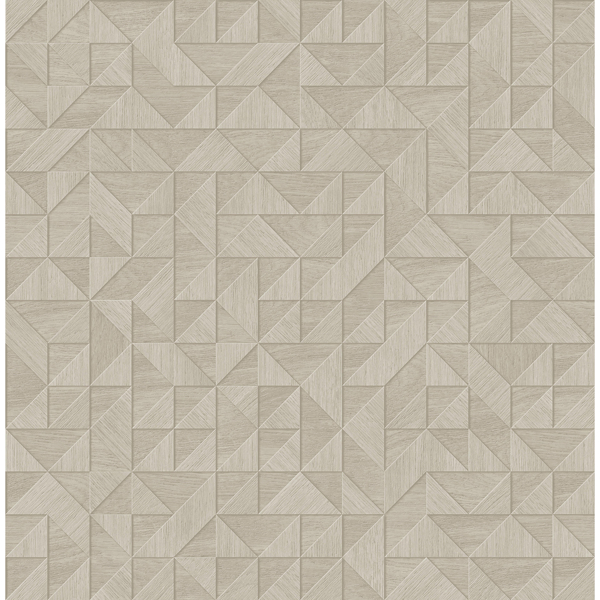 Picture of Gallerie Grey Triangle Geometric Wallpaper
