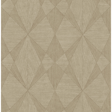 Picture of Intrinsic Light Brown Textured Geometric Wallpaper