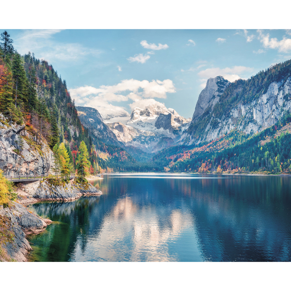 Picture of Snow Mountain With Lake Wall Mural