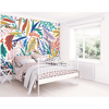 Picture of Tropical Patterned Leaves Wall Mural