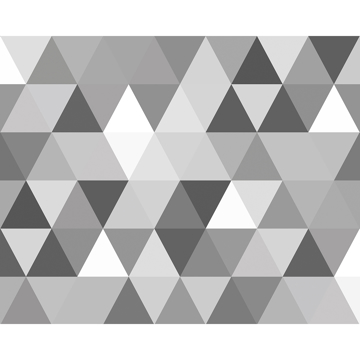Show details for Triangular Geometric Pattern Wall Mural