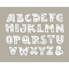 Picture of Patterned Alphabet Wall Mural