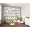 Picture of Patterned Alphabet Wall Mural