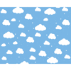Picture of Cartoon Cloudy Sky Wall Mural