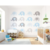 Picture of Baby Blue Elephant Wall Mural